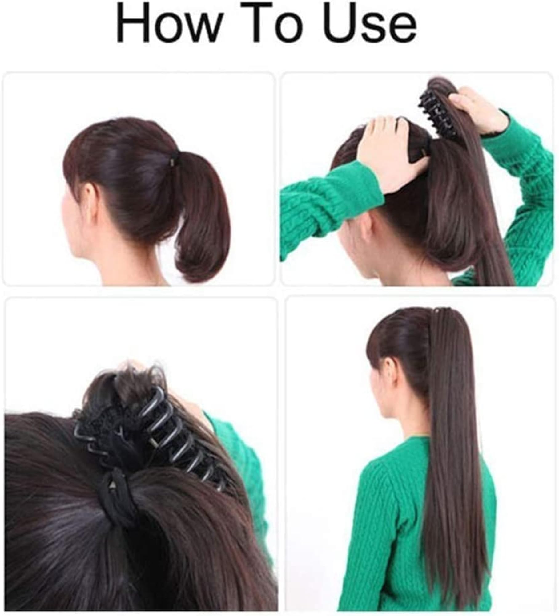 Curly Claw Synthetic Hair Extension, 22-inch Length